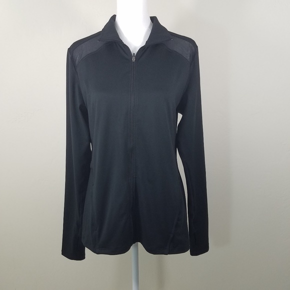 Champion Sweaters - Champion Thumb Holes Zipper Up Sweater Size L